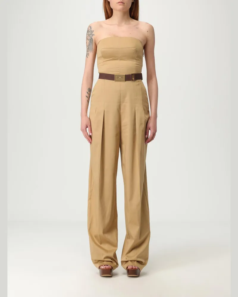 Elisabetta Franchi Hose damen Braun