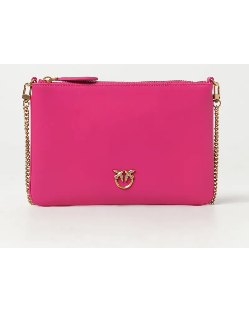 Pinko Schultertasche damen Fuchsia