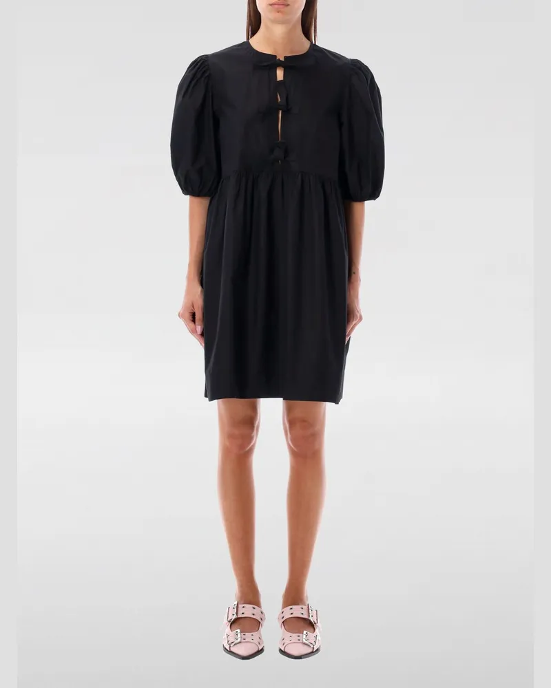 Ganni Kleider damen Schwarz