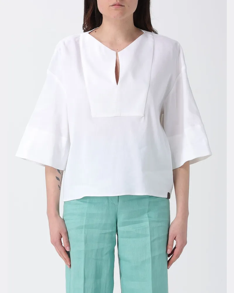 Max Mara Hemdbluse damen Weiß