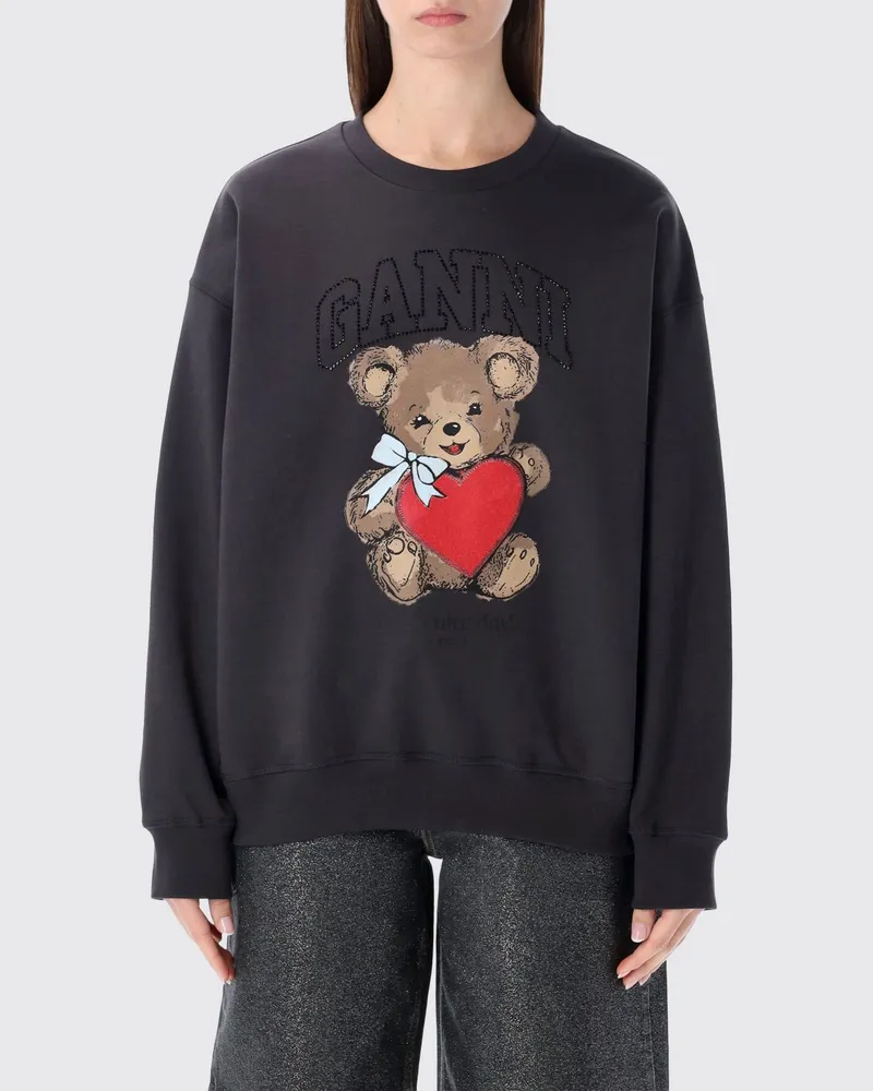 Ganni Sweatshirt damen Schwarz