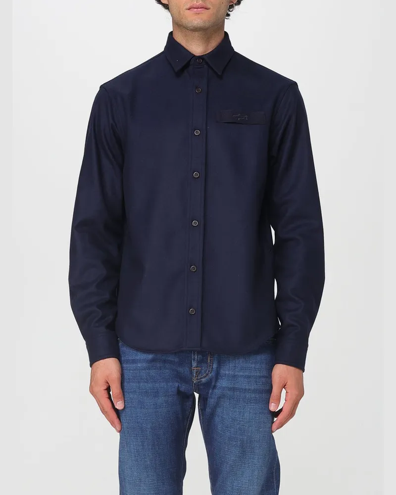 Paul & Shark Hemd herren Paul & Shark Blau