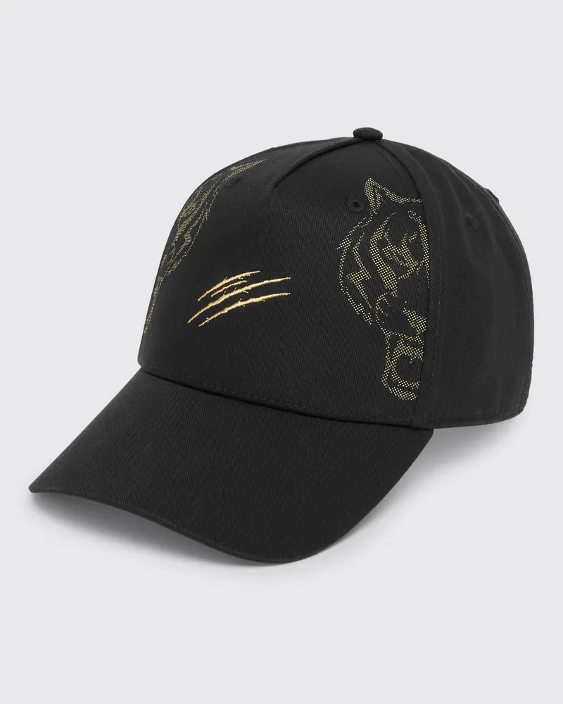 Philipp Plein Baseballkappe aus Baumwolle mit Logo Philipp Plein Schwarz