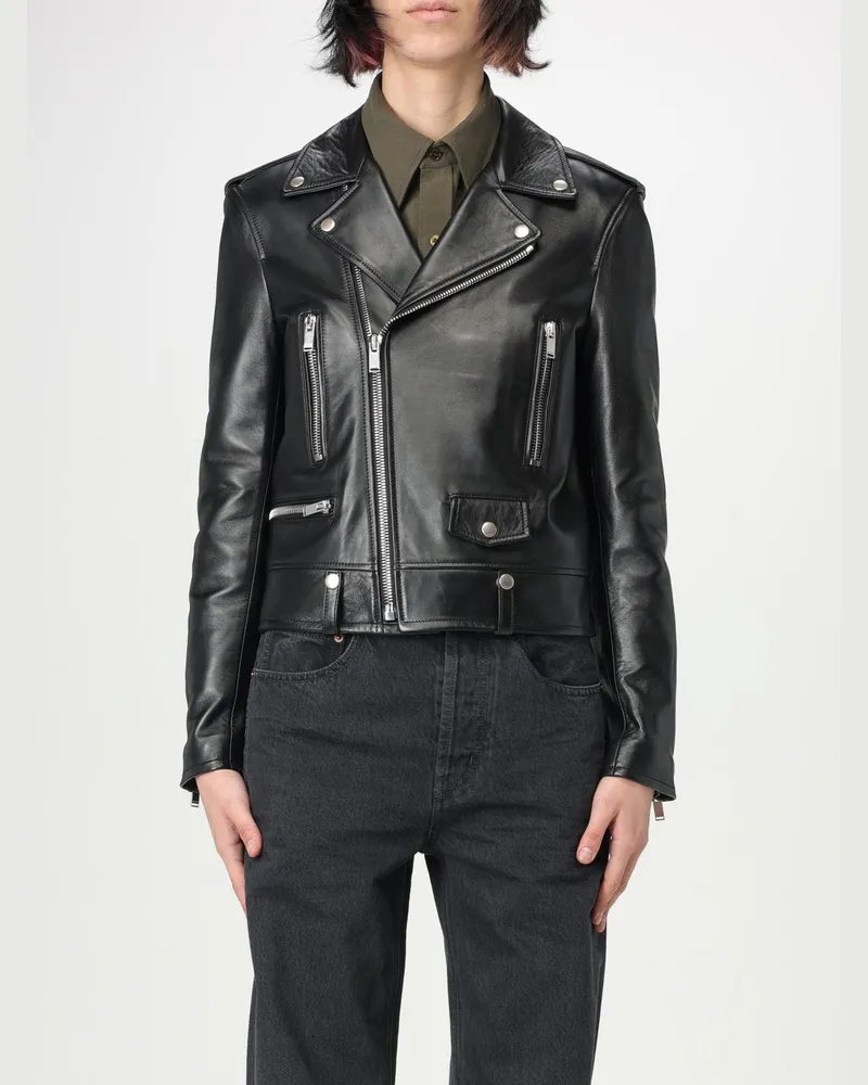 Saint Laurent Jacke damen Schwarz