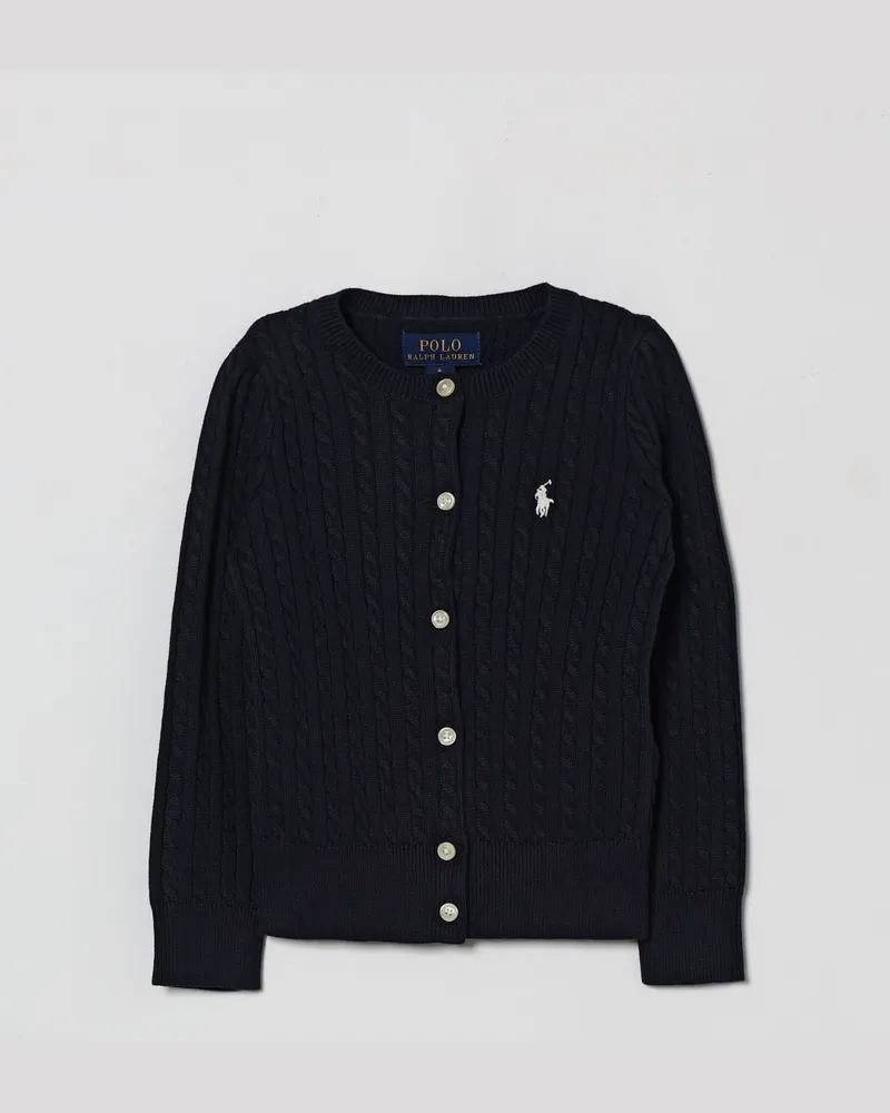 Ralph Lauren Trikot-Baumwollcardigan Navy