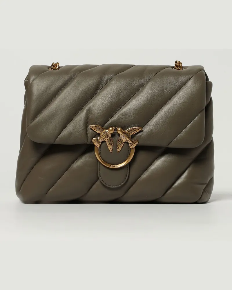 Pinko Schultertasche damen Grau