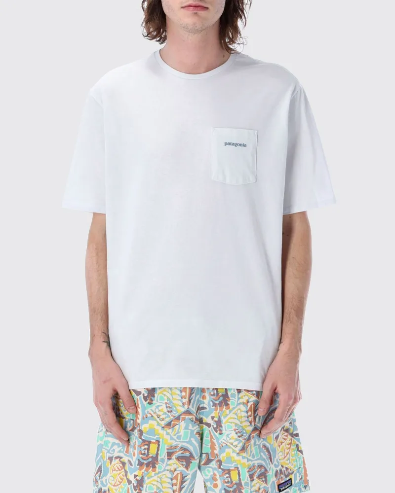 Patagonia T-shirt herren Weiß