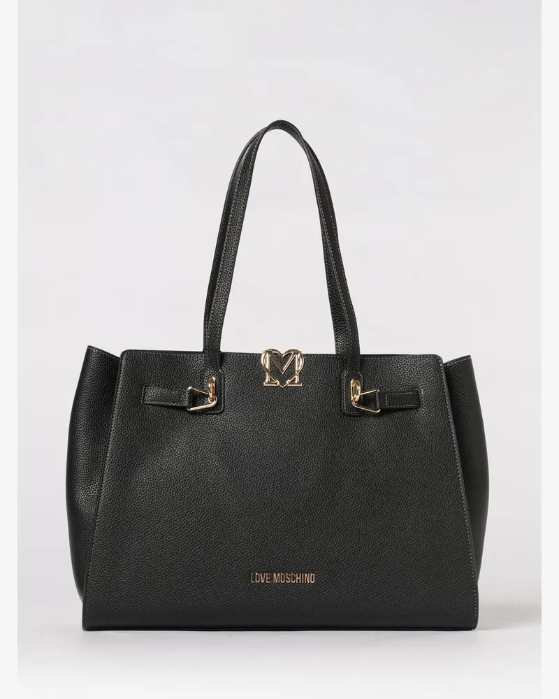 Moschino Schultertasche damen Schwarz
