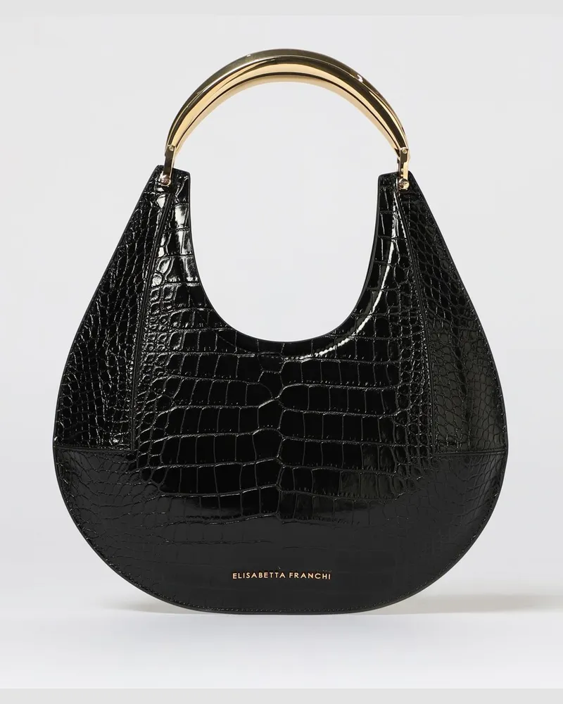 Elisabetta Franchi Schultertasche damen Schwarz