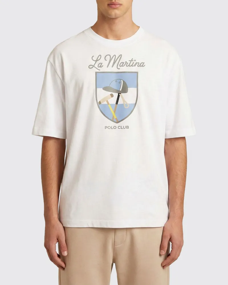 La Martina T-shirt herren Weiß
