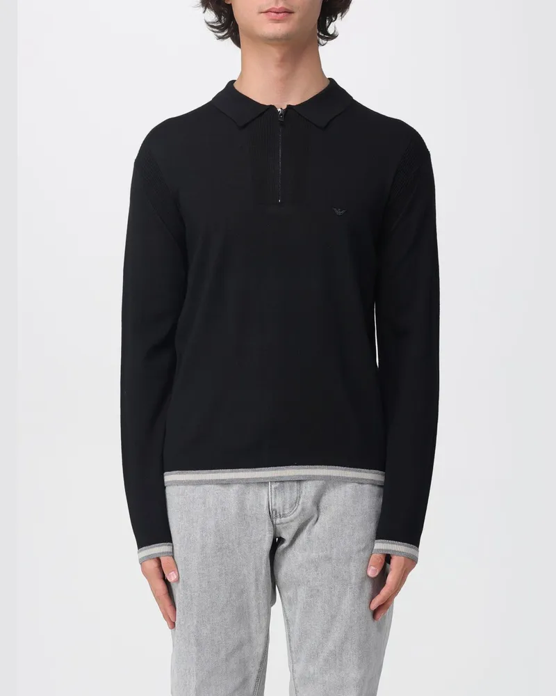 Emporio Armani Pullover herren Schwarz