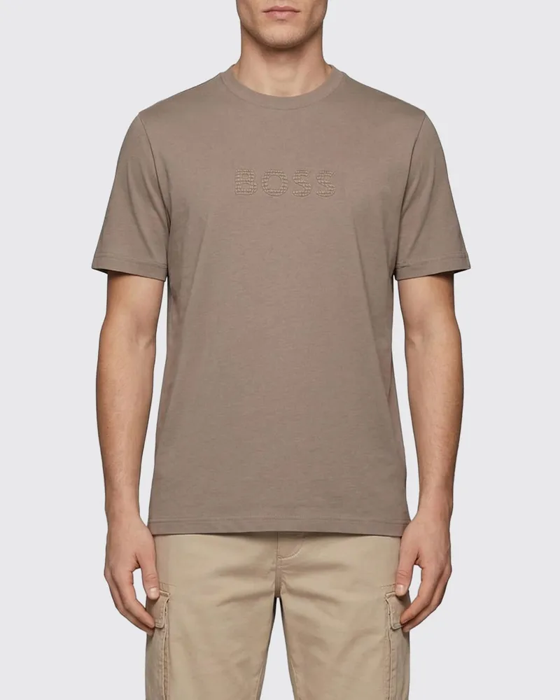 HUGO BOSS T-shirt herren Sand