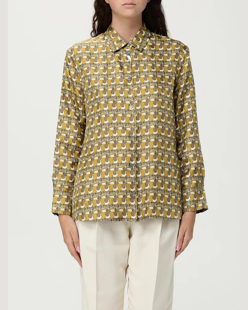 Max Mara Hemdbluse damen Mustard