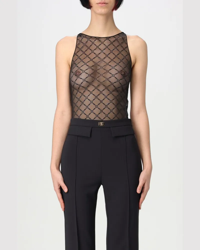 Elisabetta Franchi Body damen Schwarz