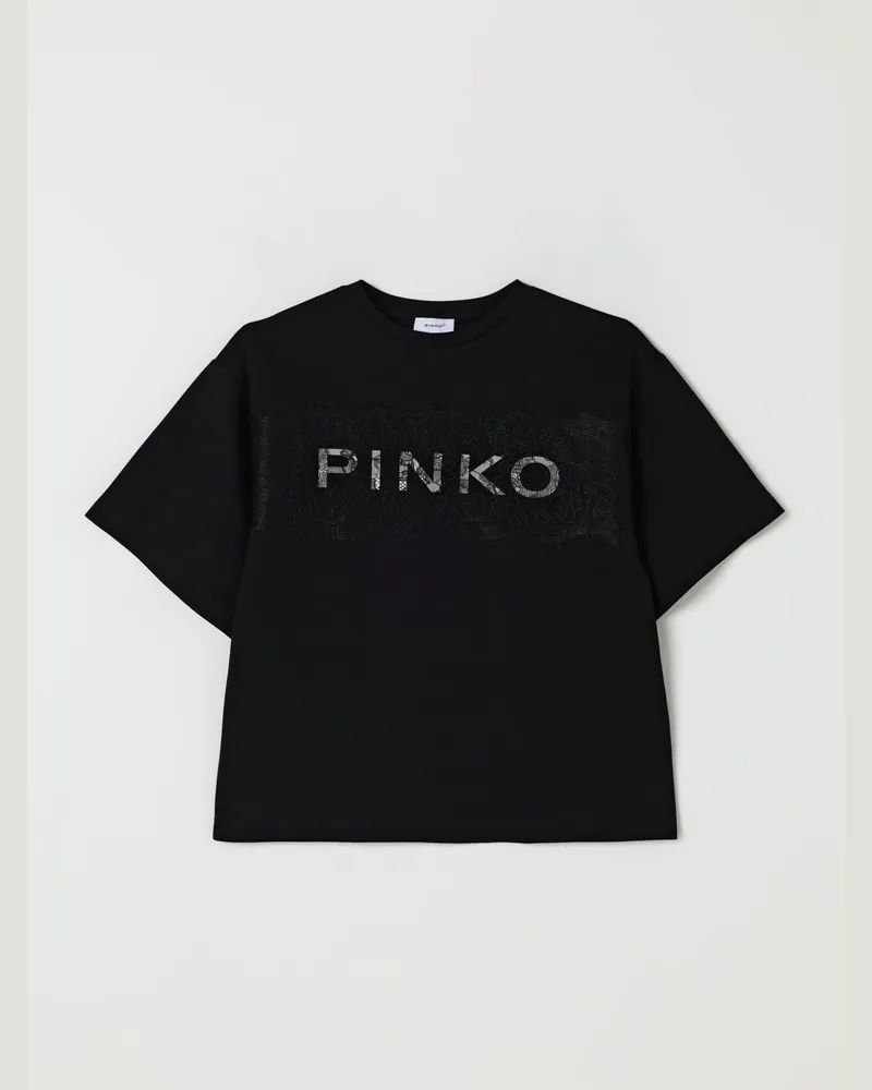 Pinko T-shirt kinder Schwarz