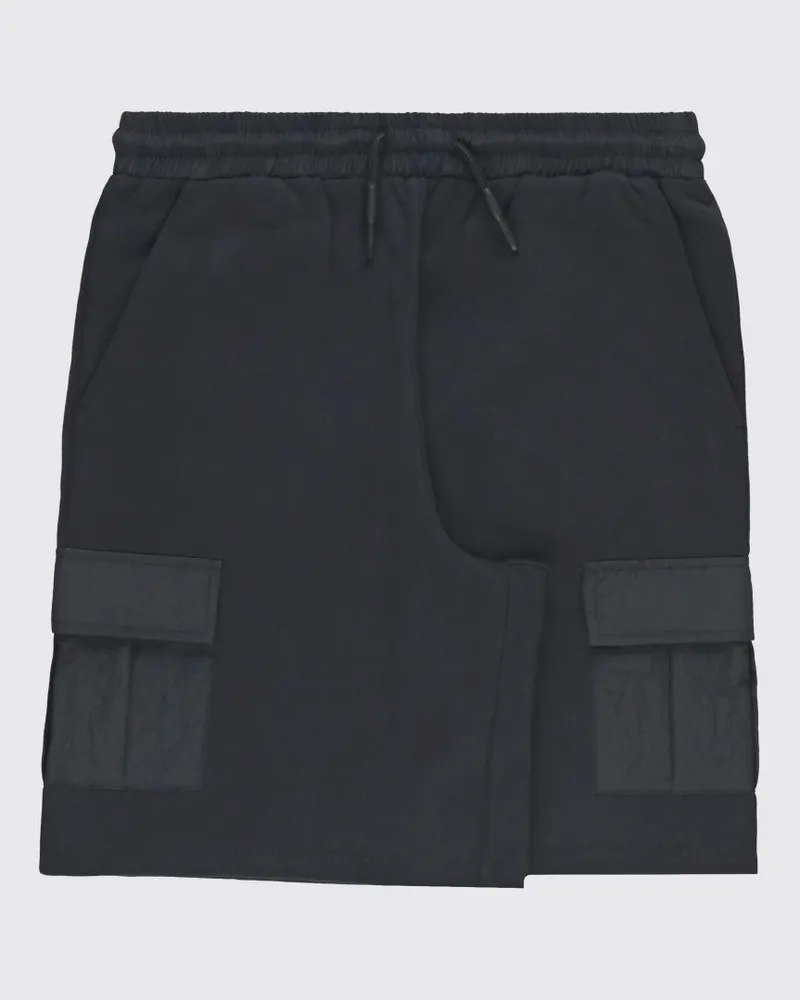 Stella McCartney Kids Cargo-Shorts von für Jungen aus Baumwolle mit Kordelzug Schwarz