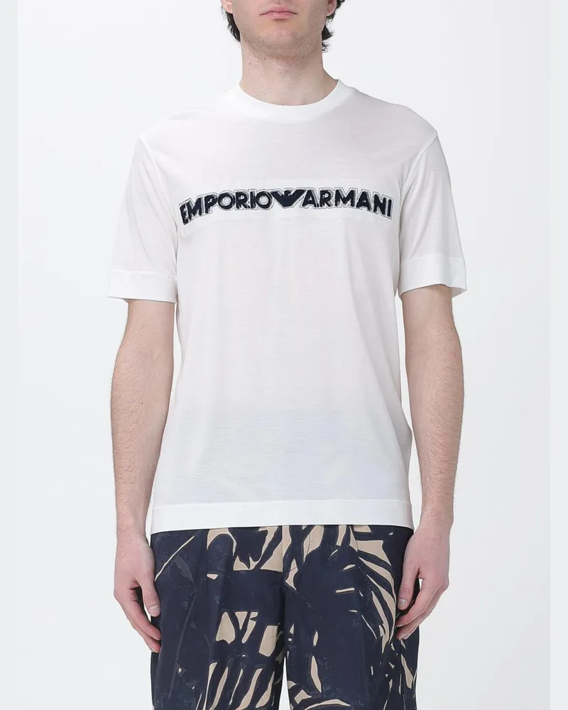 Emporio Armani T-shirt herren Schwarz