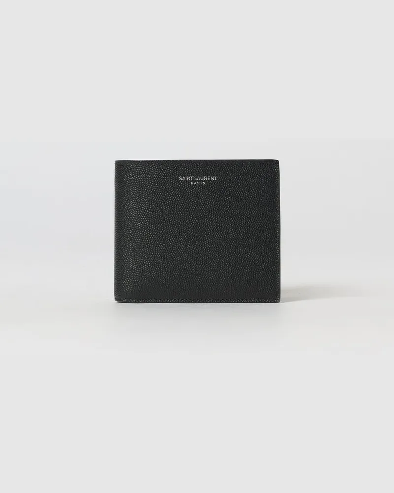 Saint Laurent Portemonnaie herren Schwarz