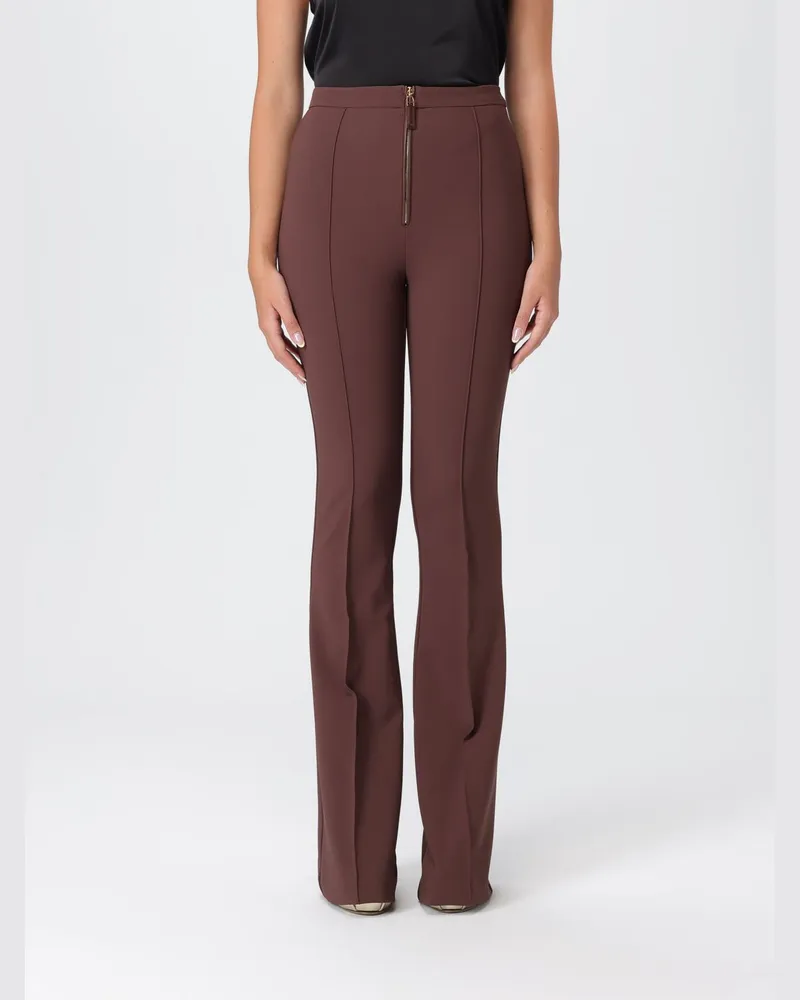 Elisabetta Franchi Hose damen Kaffee