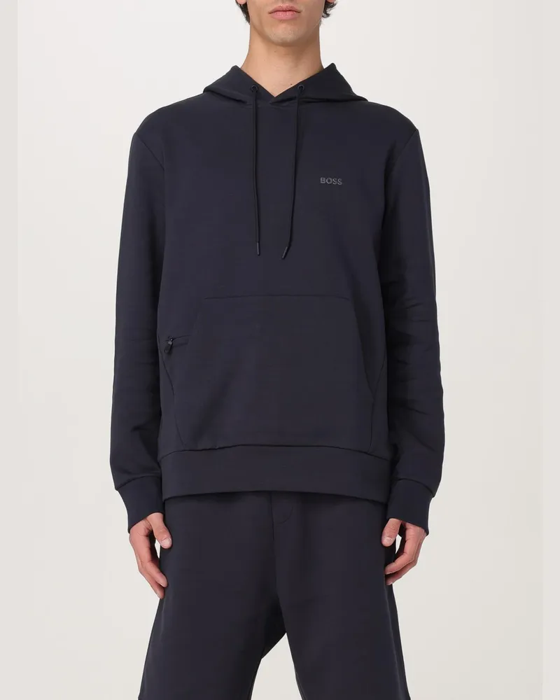 HUGO BOSS Sweatshirt herren Blau