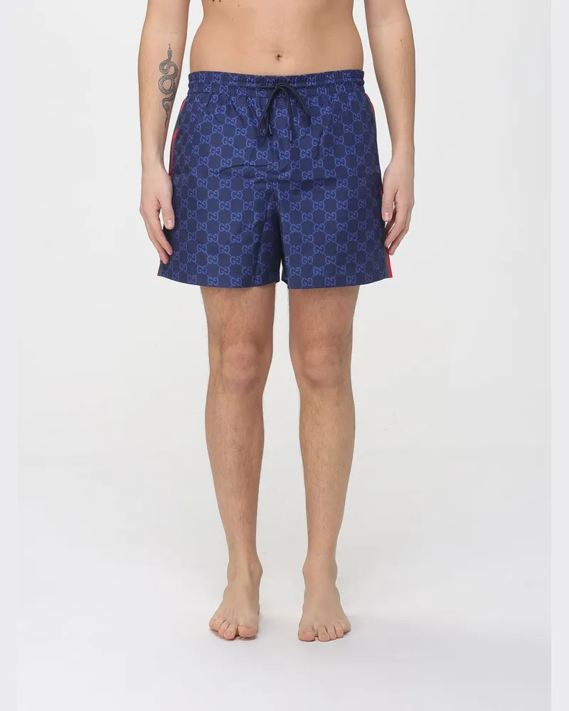 Gucci Bademode herren Blau