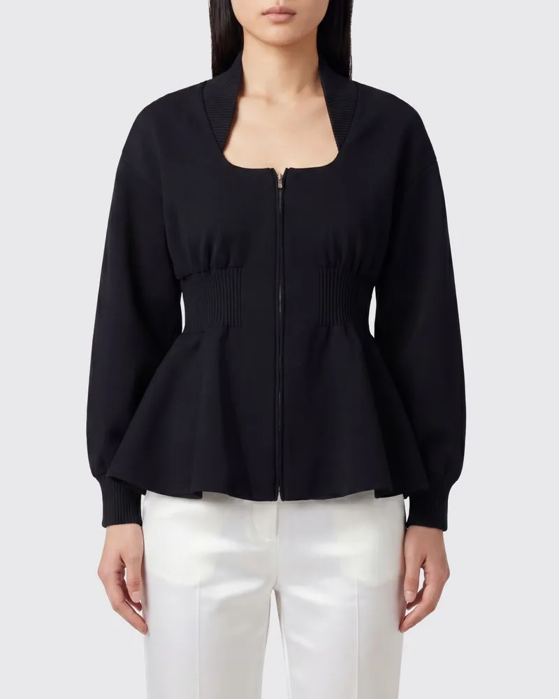 Fendi Wolljacke Schwarz