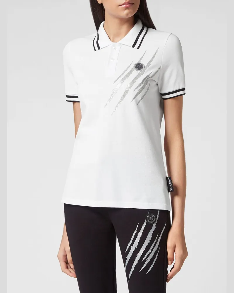 Philipp Plein Polo damen Weiß
