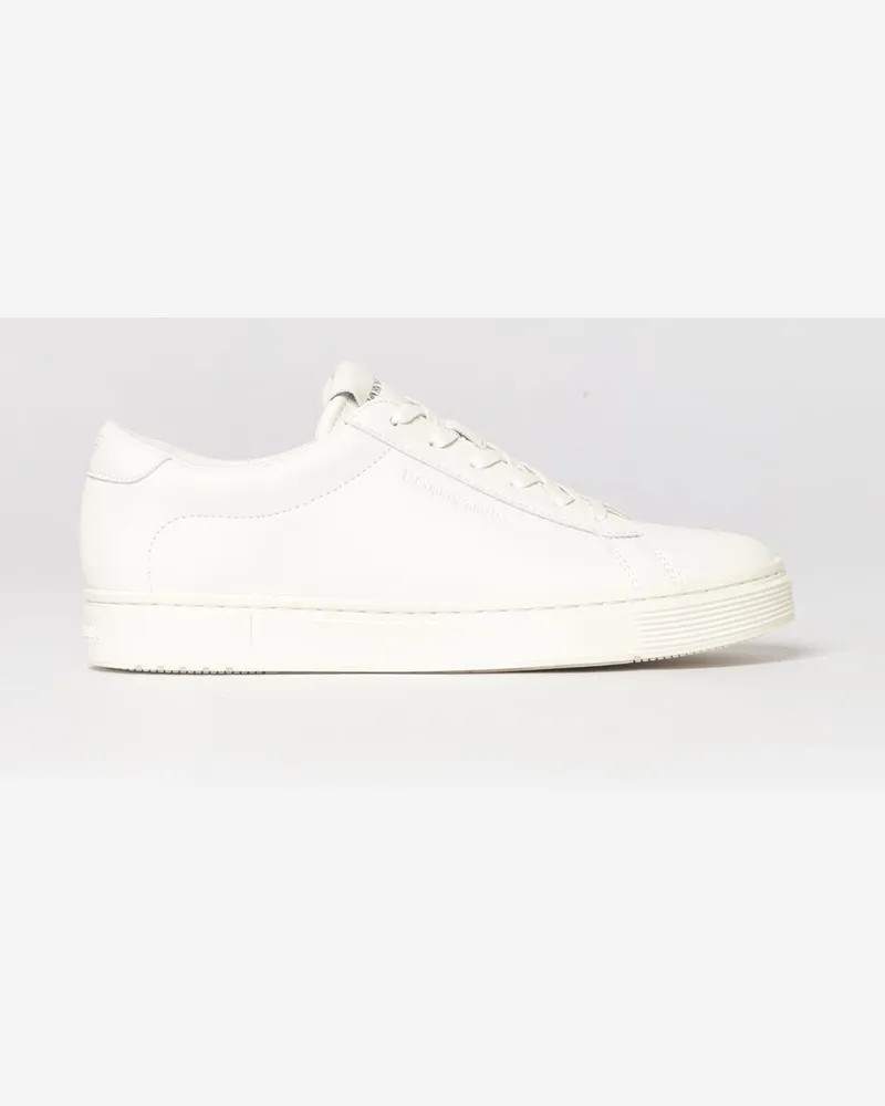 Emporio Armani Sneakers herren Weiß