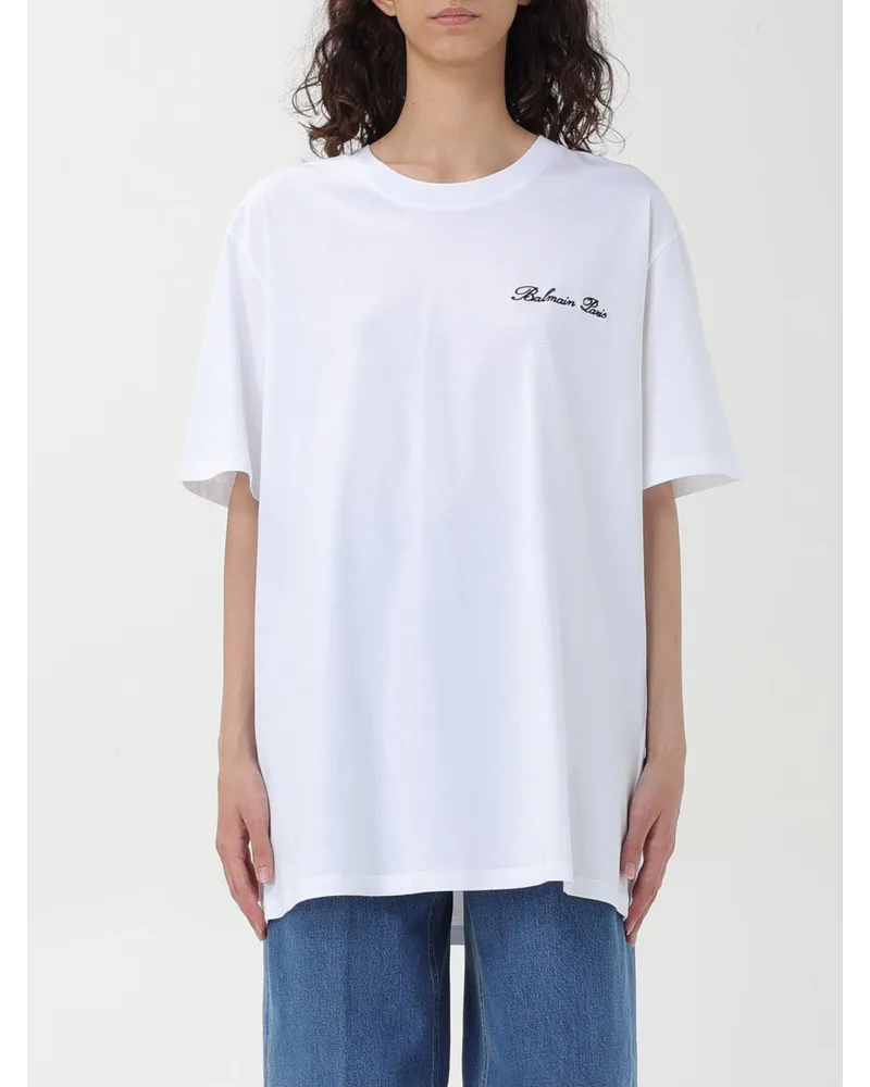 Balmain T-shirt damen Weiß