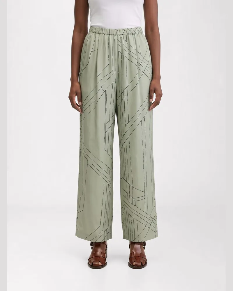 ALYSI Hose damen Grün