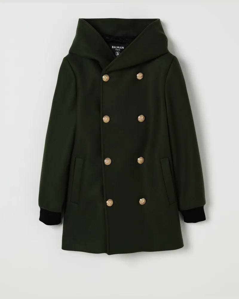 Balmain Mntel kinder Grün