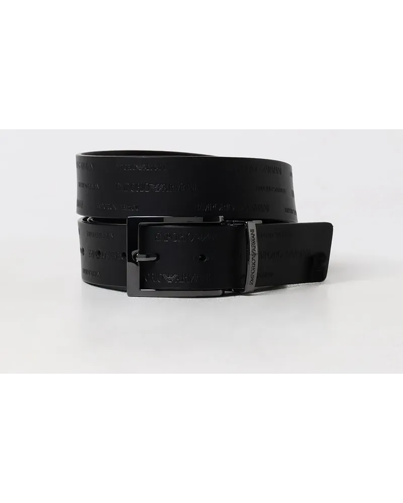 Emporio Armani Grtel herren Schwarz
