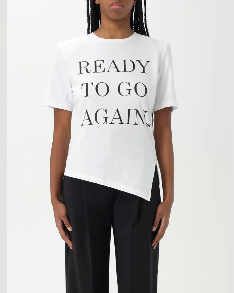 Elisabetta Franchi T-shirt damen Weiß
