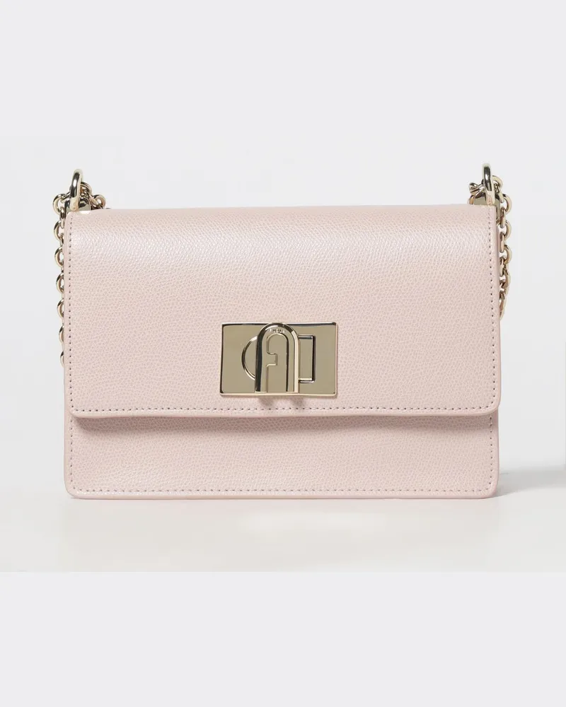 Furla Schultertasche damen Puder