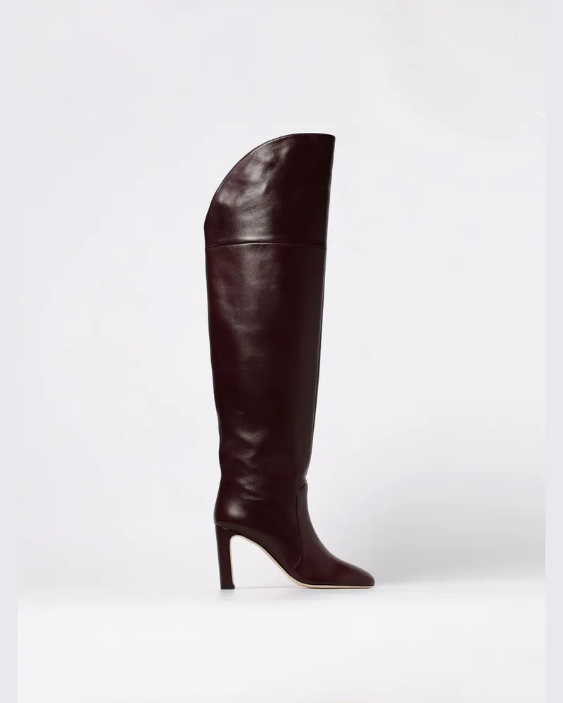 Stuart Weitzman Schuhe damen Burgunderrot