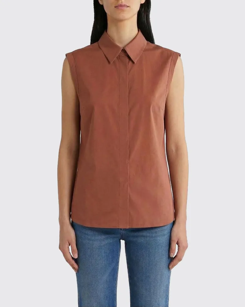 Brunello Cucinelli Hemdbluse damen Rot