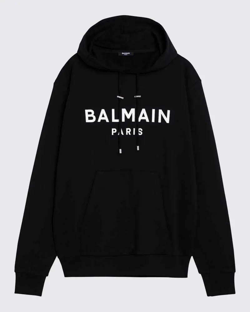 Balmain Sweatshirt herren Schwarz