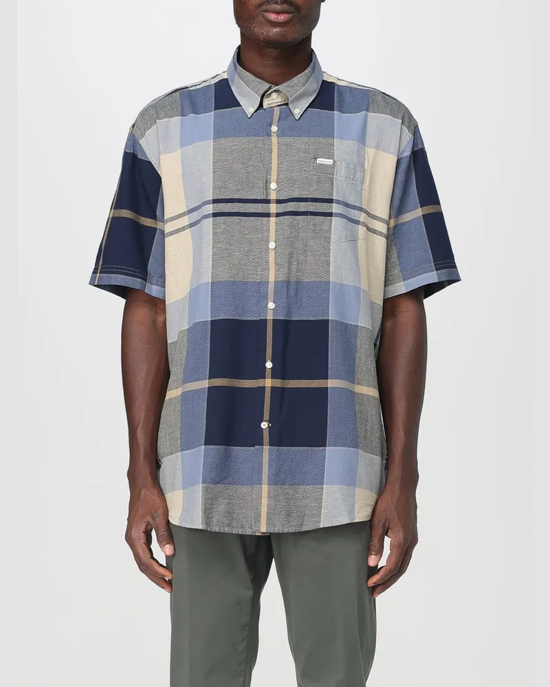 Barbour Hemd herren Grün