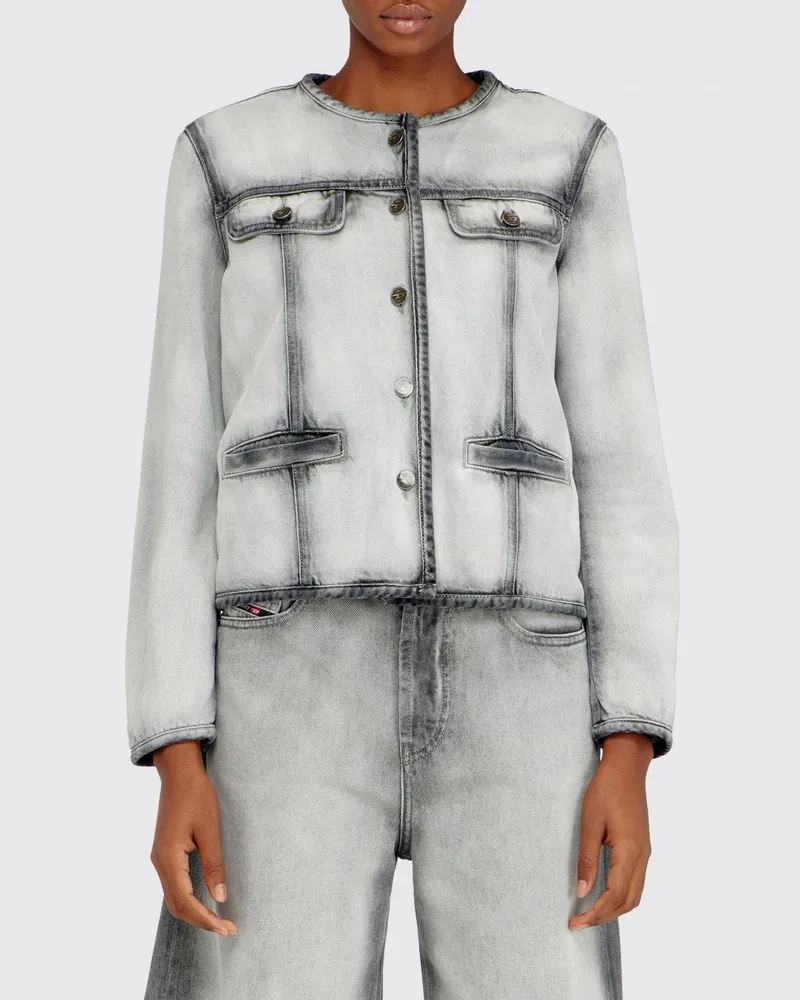 Diesel Jacke damen Schwarz