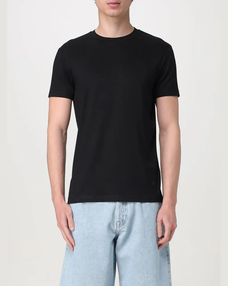 Emporio Armani T-shirt herren Schwarz