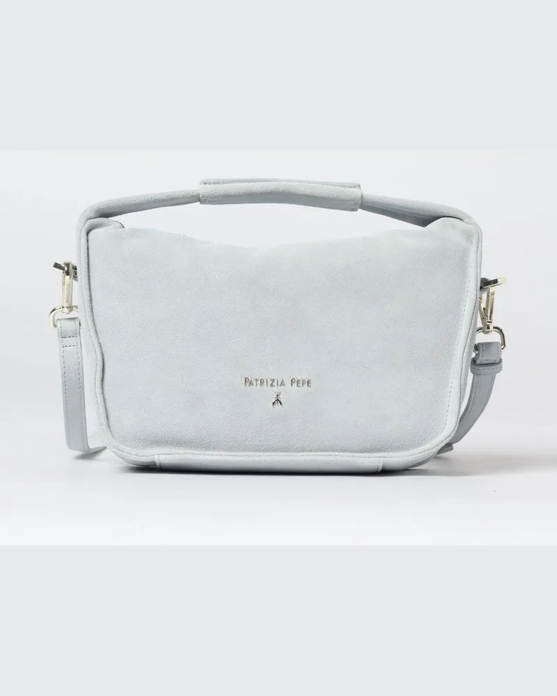 Patrizia Pepe Wildledertasche Hellblau