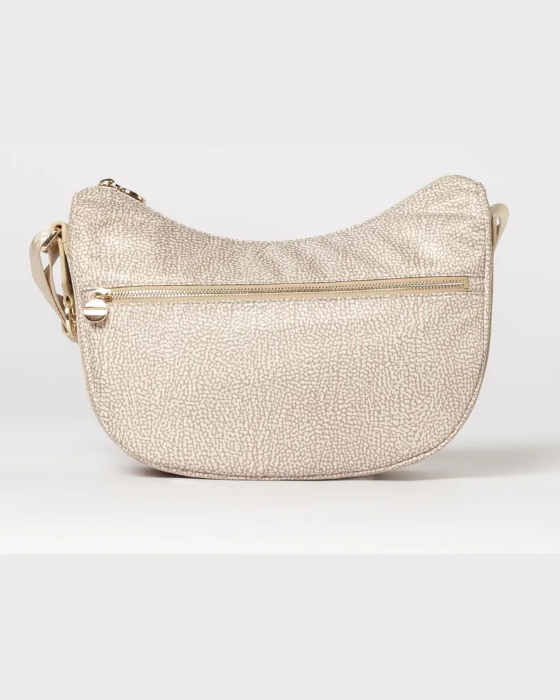 Borbonese Schultertasche damen Haselnuss