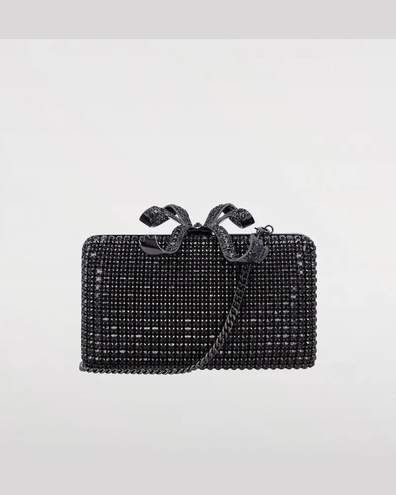 Self-Portrait Clutch damen Schwarz