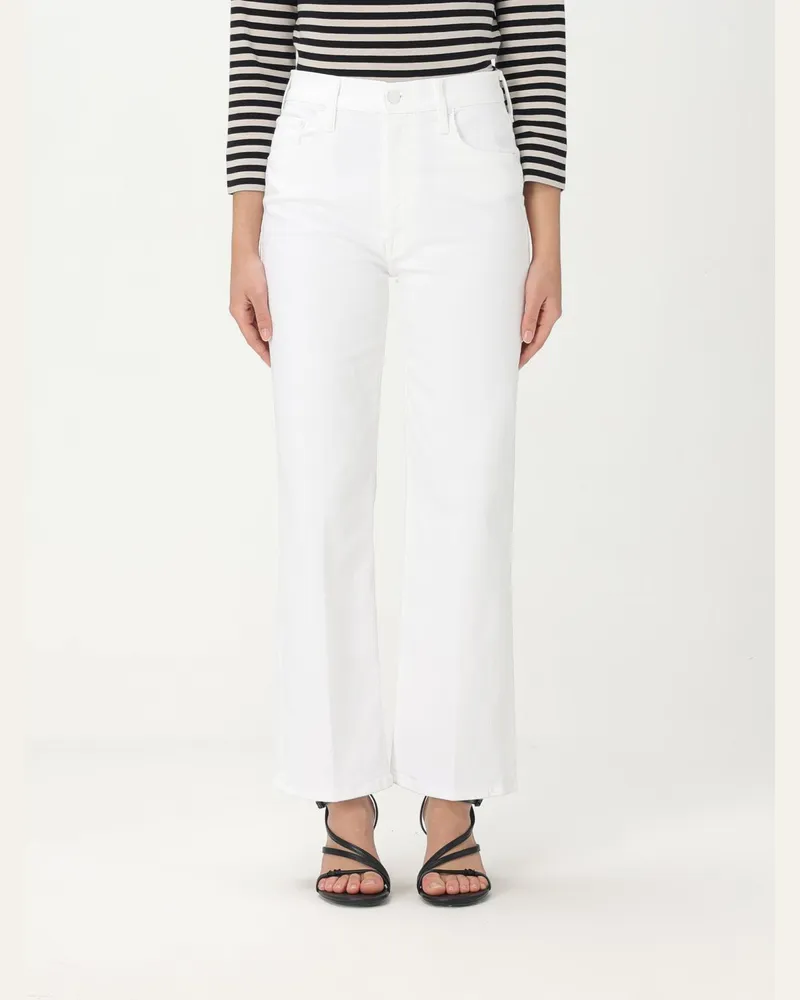 Mother Jeans damen Weiß