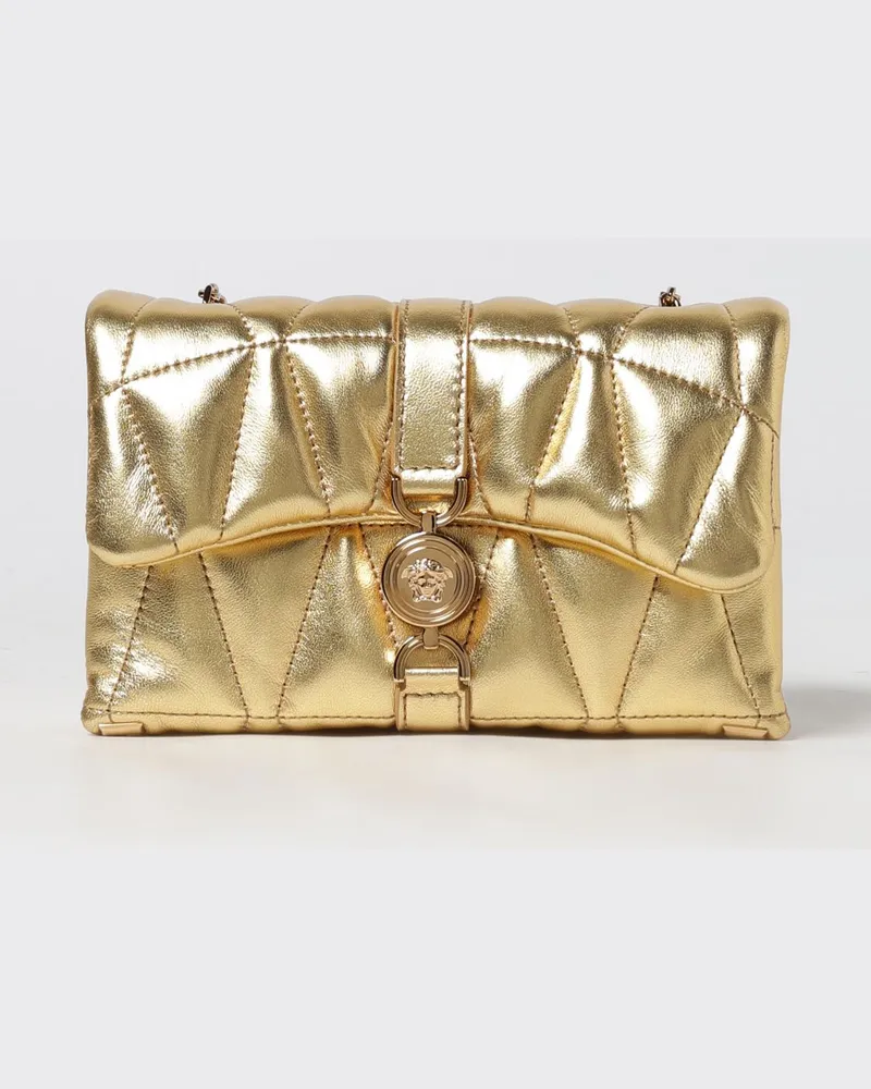 Versace Schultertasche damen Gold
