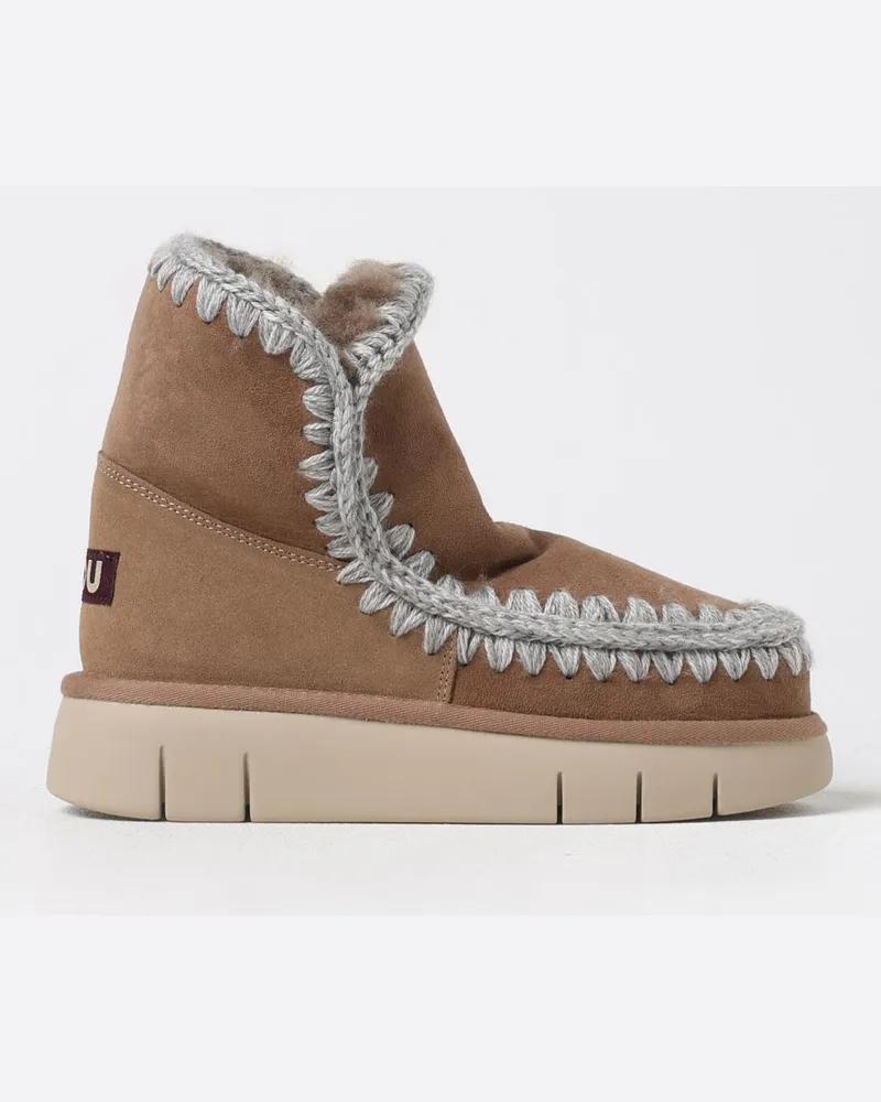 Mou Flache stiefeletten damen Grau