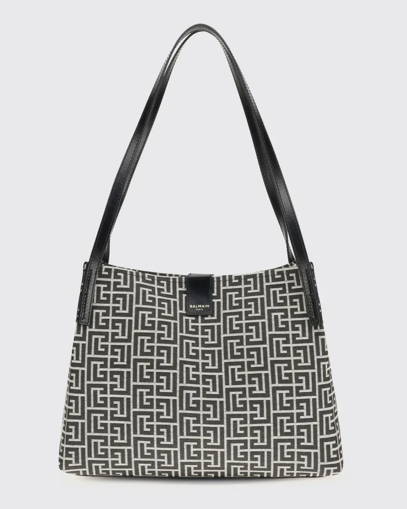Balmain Schultertasche damen Schwarz