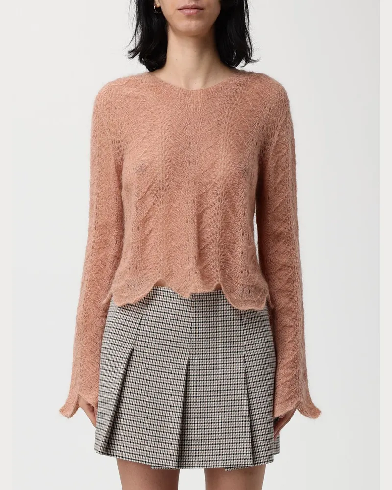 Twin-Set Top damen Wallnuss