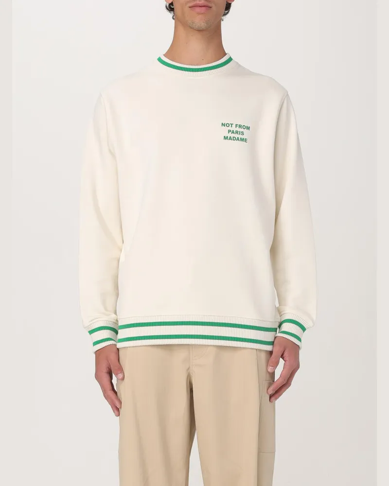 Drôle de Monsieur Sweatshirt herren Cream
