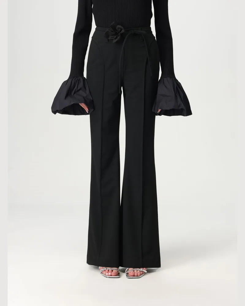 ROTATE Birger Christensen Hose damen Schwarz